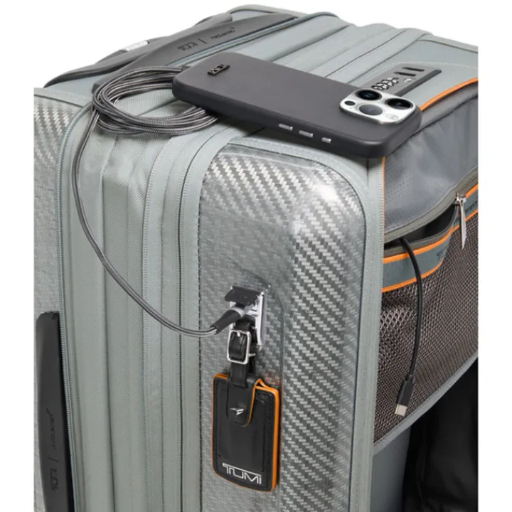 Handbagage Trolleys|Reistrolleys>Tumi Mclaren Aero Intl Exp 4 Whl C/O super grey