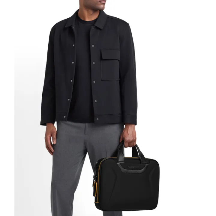 Herentassen|14 Inch Laptoptassen>Tumi McLaren Business Non-Wheeled Top Zip Brief black