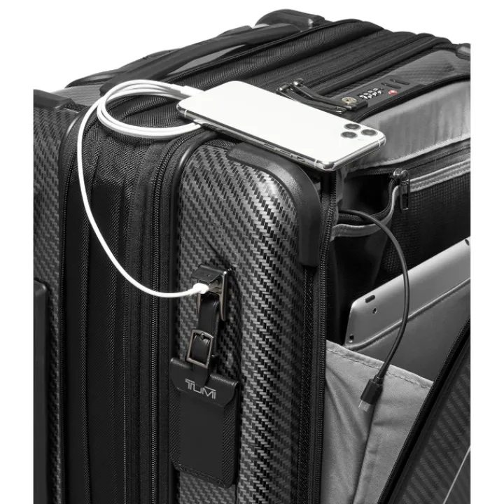 Transavia Trolleys|Handbagage Trolleys>Tumi Tegra Lite Travel Wheeled Carry-On Front Pocket black/graphite