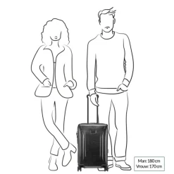 Handbagage Trolleys|Reistrolleys>Tumi Tegra Lite Travel Wheeled Carry-On black/graphite