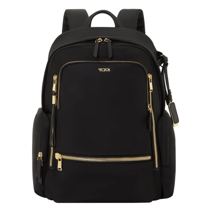 Kleine Rugzakken|Daypack>Tumi Voyageur Celina Backpack black/gold