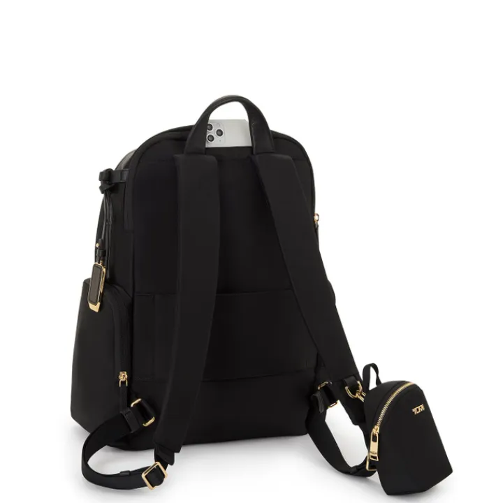 Kleine Rugzakken|Daypack>Tumi Voyageur Celina Backpack black/gold