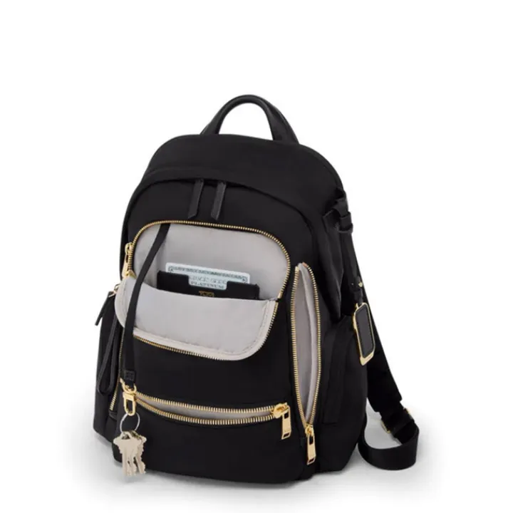 Mini Rugzakken|Laptop Rugzakken>Tumi Voyageur Celina Medium Backpack black/gold