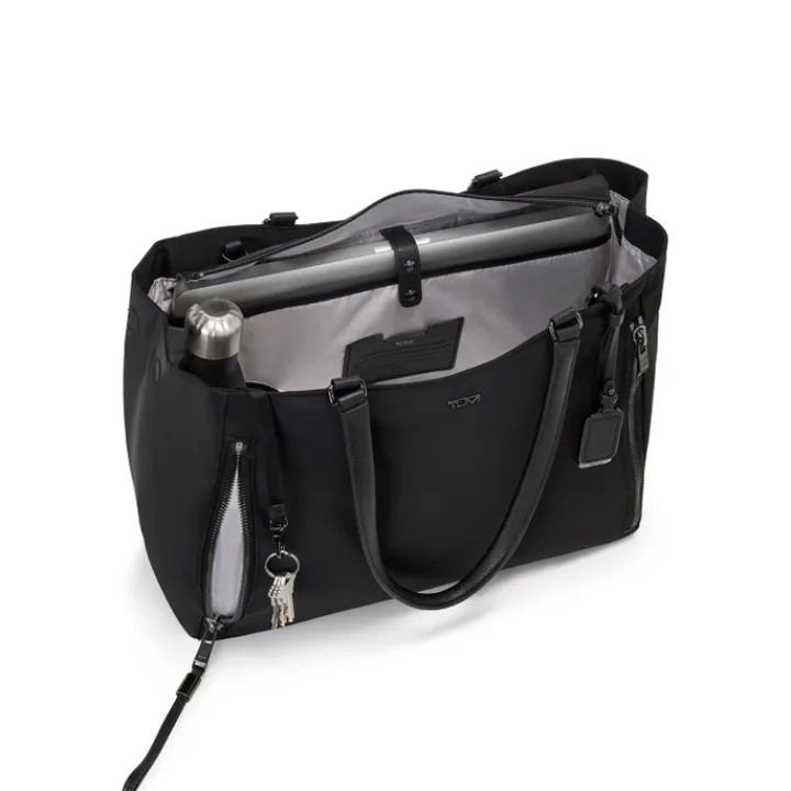 Shoppers|Schoudertassen>Tumi Voyageur Valetta Large Tote black/gunmetal
