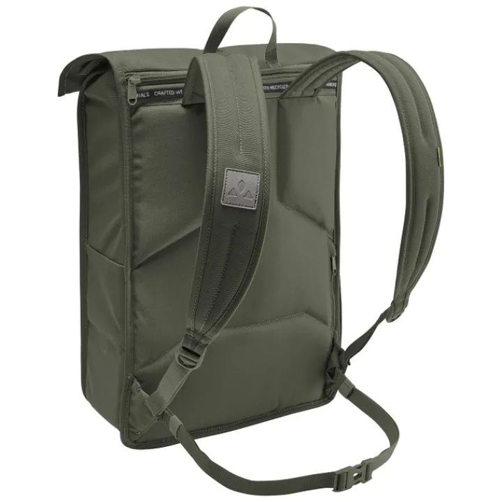 Daypack|15.6 Inch Laptoptassen>Vaude Coreway Rolltop 20 khaki
