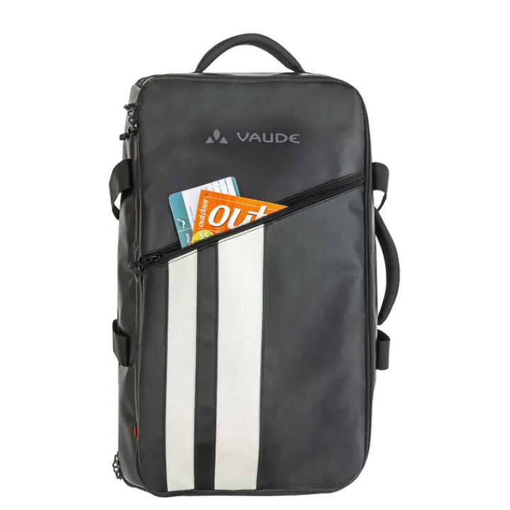 Zachte Koffers|Reiskoffers>Vaude Rotuma 65 Medium Trolley caramel
