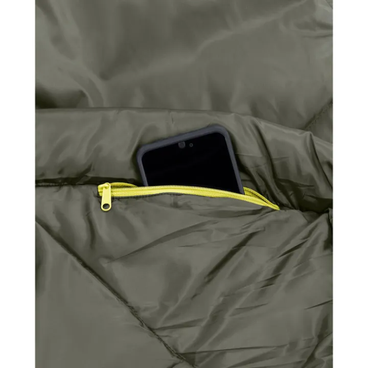 Slaapzakken>Vaude Sioux Sleepingbag 800 II SYN Zip Left avocado