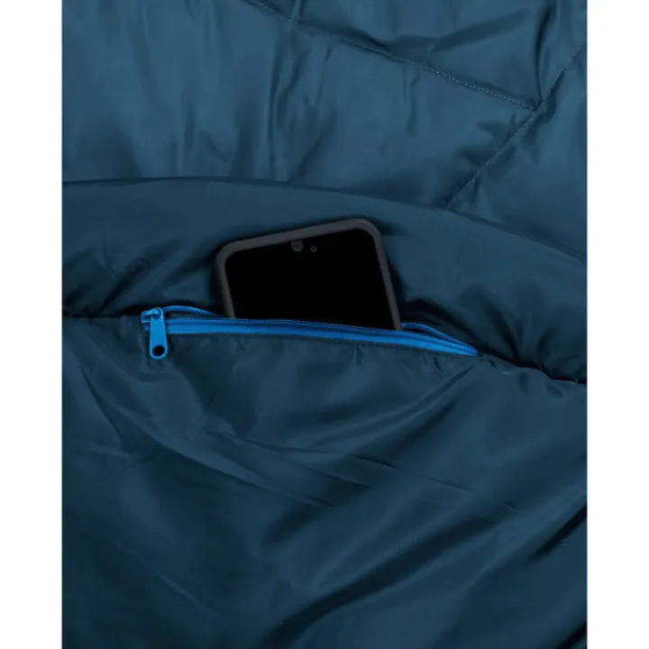 Slaapzakken>Vaude Sioux Sleepingbag 400 II SYN Zip Left baltic sea