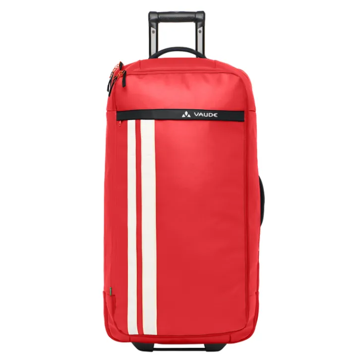 Zachte Koffers|Harde Koffers>Vaude Takutea Wheels Trolley 90 red