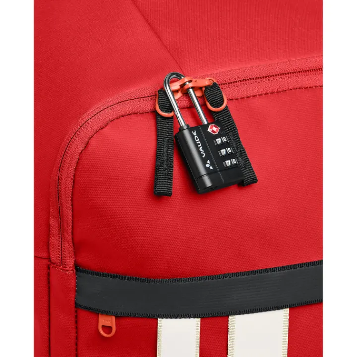 Zachte Koffers|Harde Koffers>Vaude Takutea Wheels Trolley 90 red