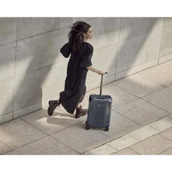 Transavia Trolleys|Klm Trolleys>Victorinox Airox Frequent Flyer Hardside Carry-On silver