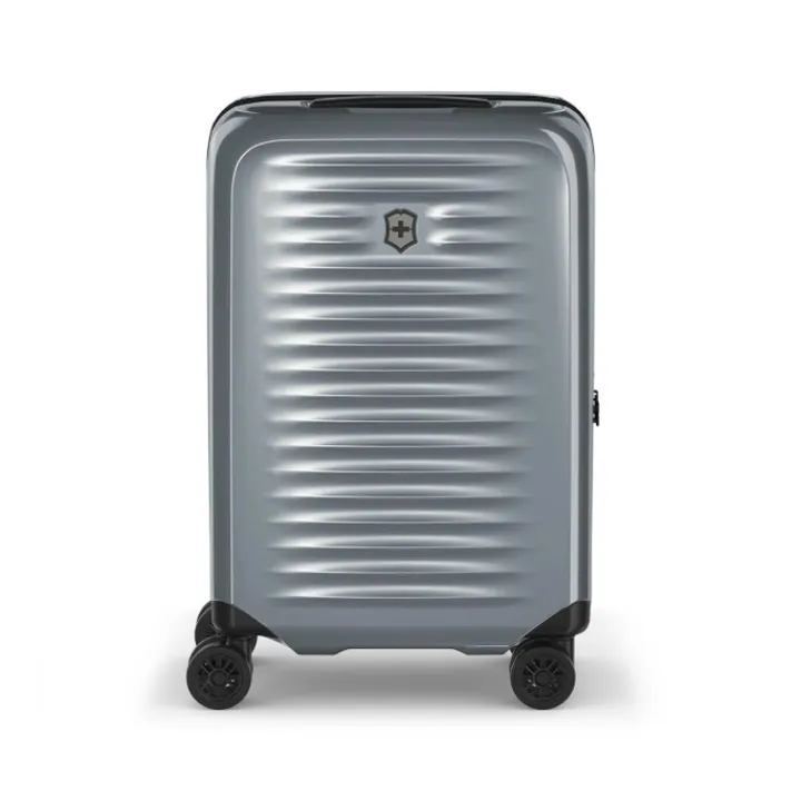 Transavia Trolleys|Klm Trolleys>Victorinox Airox Frequent Flyer Hardside Carry-On silver