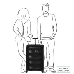 Harde Koffers|Reiskoffers>Victorinox Airox Large Hardside Case black