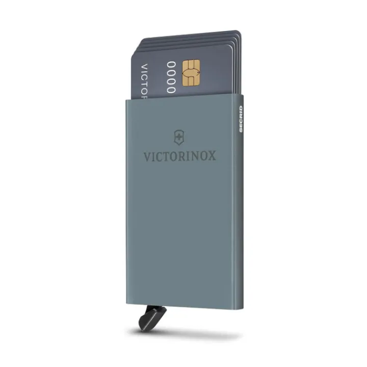 Rfid Portemonnees|Kleine Portemonnees>Victorinox Altius Secrid Essential Card Wallet titanium