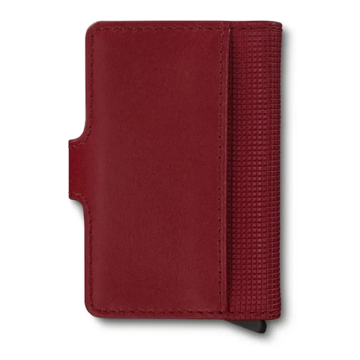 Rfid Portemonnees|Heren Portemonnees>Victorinox Altius Secrid Leather Card Wallet red
