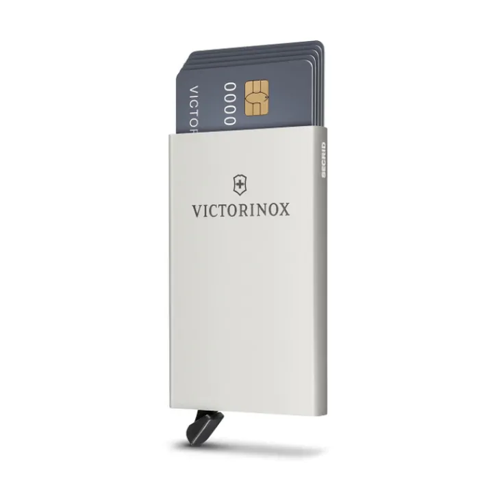 Rfid Portemonnees|Kleine Portemonnees>Victorinox Altius Secrid Essential Card Wallet silver