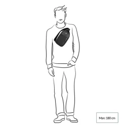 Sling Bags|Herentassen>Victorinox Architecture Urban2 Sling Bag Ballistic Nylon black