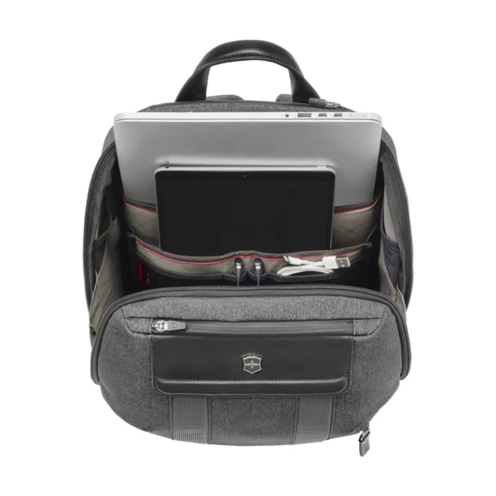 Kleine Rugzakken|Daypack>Victorinox Architecture Urban2 City Backpack melange grey/black