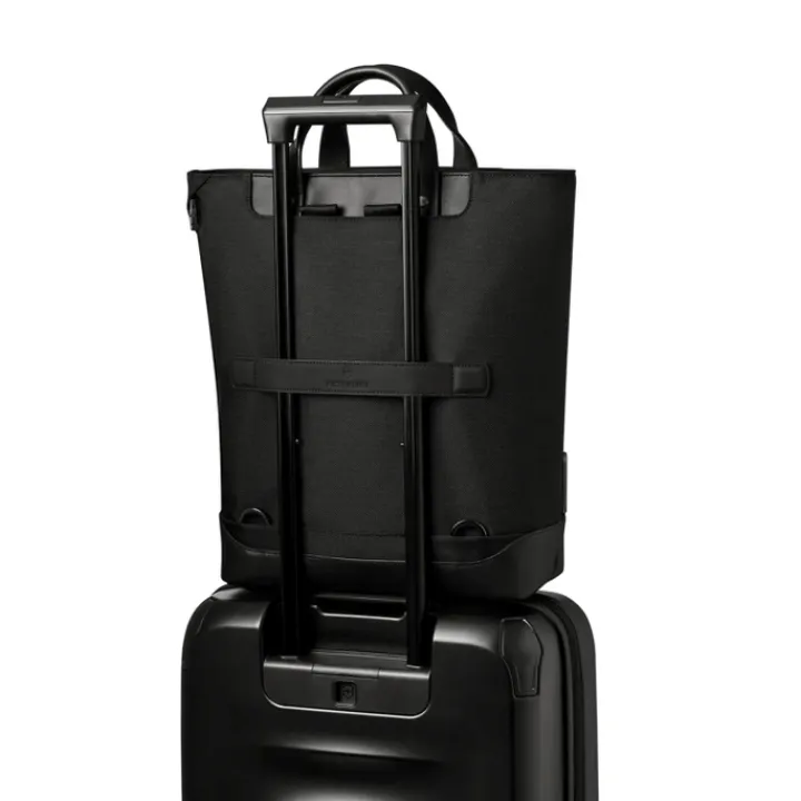 Daypack|15 Inch Laptoptassen>Victorinox Architecture Urban2 2-Way Carry Tote Ballistic Nylon black