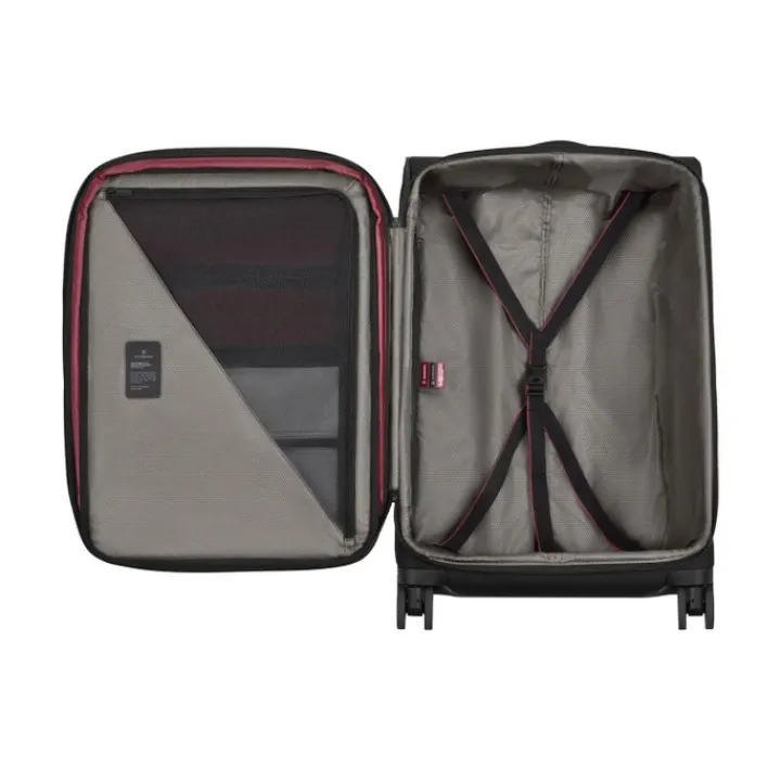 Reistrolleys|Reiskoffers>Victorinox Crosslight Medium Softside Case black
