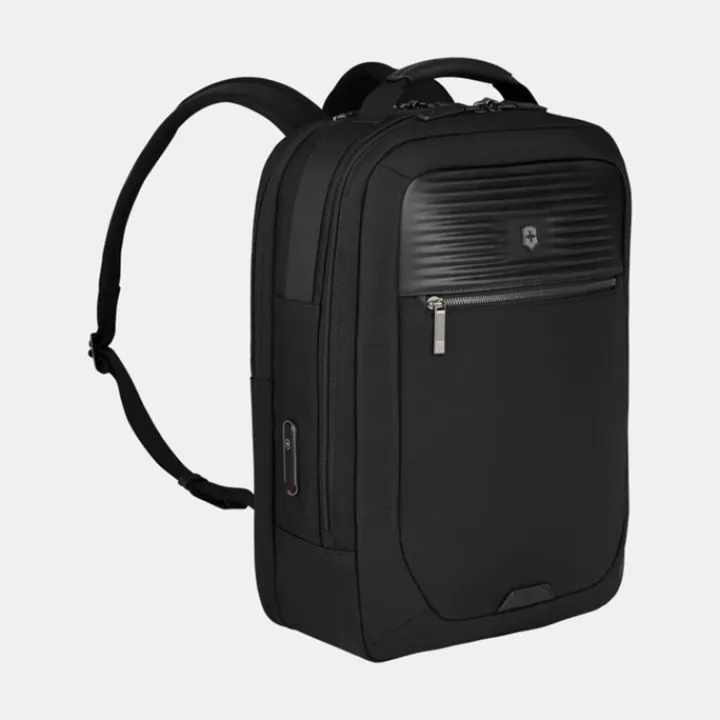 Daypack|15.6 Inch Laptoptassen>Victorinox Mythic Deluxe Backpack black