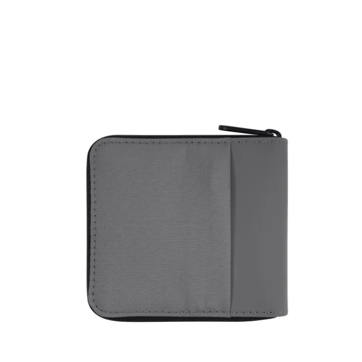 Rfid Portemonnees|Kleine Portemonnees>Victorinox Travel Essentials Zip-Around Wallet frost grey