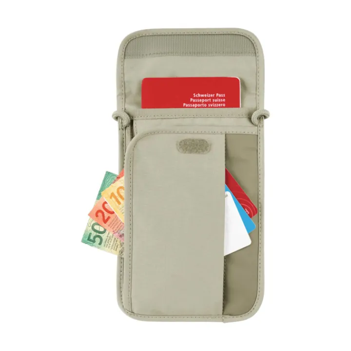 Sling Bags|Schoudertassen>Victorinox Travel Essentials Security Neck Pouch sand beige