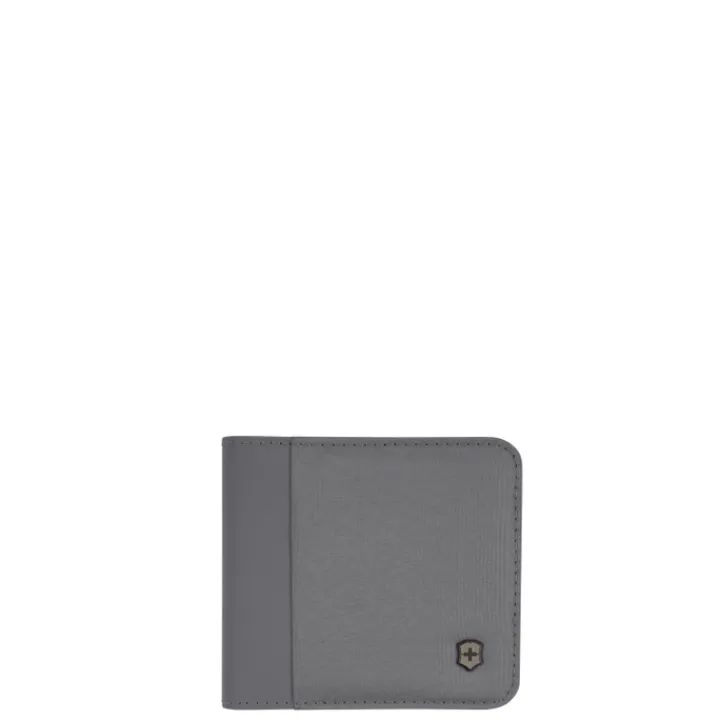 Rfid Portemonnees|Kleine Portemonnees>Victorinox Travel Essentials Bi-Fold Wallet frost grey