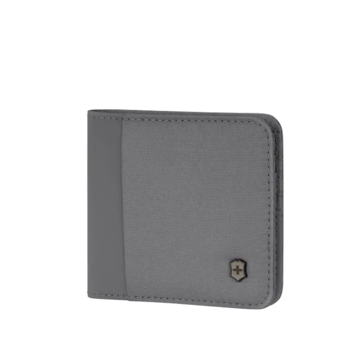 Rfid Portemonnees|Kleine Portemonnees>Victorinox Travel Essentials Bi-Fold Wallet frost grey