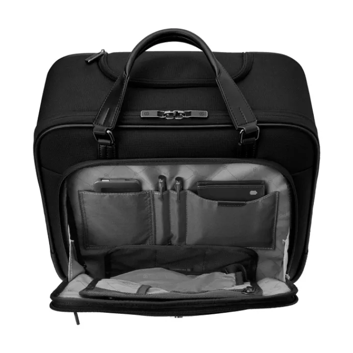 Handbagage Trolleys|Laptop Trolleys>Victorinox Werks Professional Cordura Wheeled Business Brief Compact black