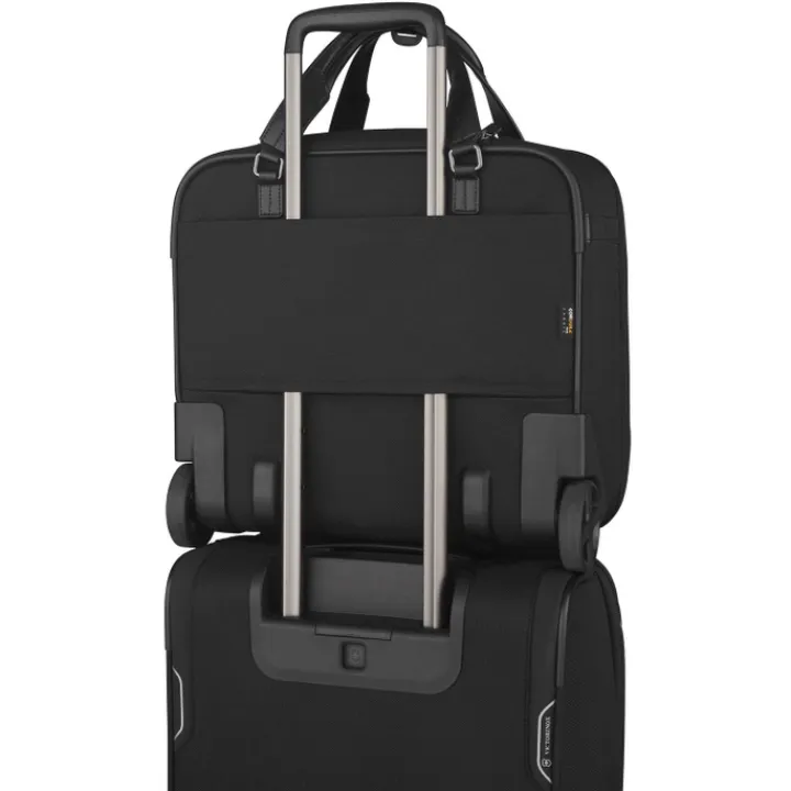 Handbagage Trolleys|Laptop Trolleys>Victorinox Werks Professional Cordura Wheeled Business Brief Compact black