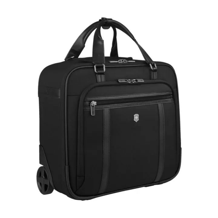 Handbagage Trolleys|Laptop Trolleys>Victorinox Werks Professional Cordura Wheeled Business Brief Compact black