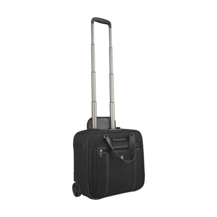 Handbagage Trolleys|Laptop Trolleys>Victorinox Werks Professional Cordura Wheeled Business Brief Compact black