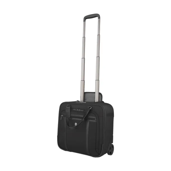 Handbagage Trolleys|Laptop Trolleys>Victorinox Werks Professional Cordura Wheeled Business Brief Compact black