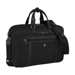 Herentassen|Laptop Schoudertassen>Victorinox Werks Professional Cordura 2-Way Carry Laptop Bag black