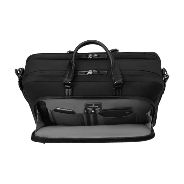 Herentassen|Laptop Schoudertassen>Victorinox Werks Professional Cordura 2-Way Carry Laptop Bag black
