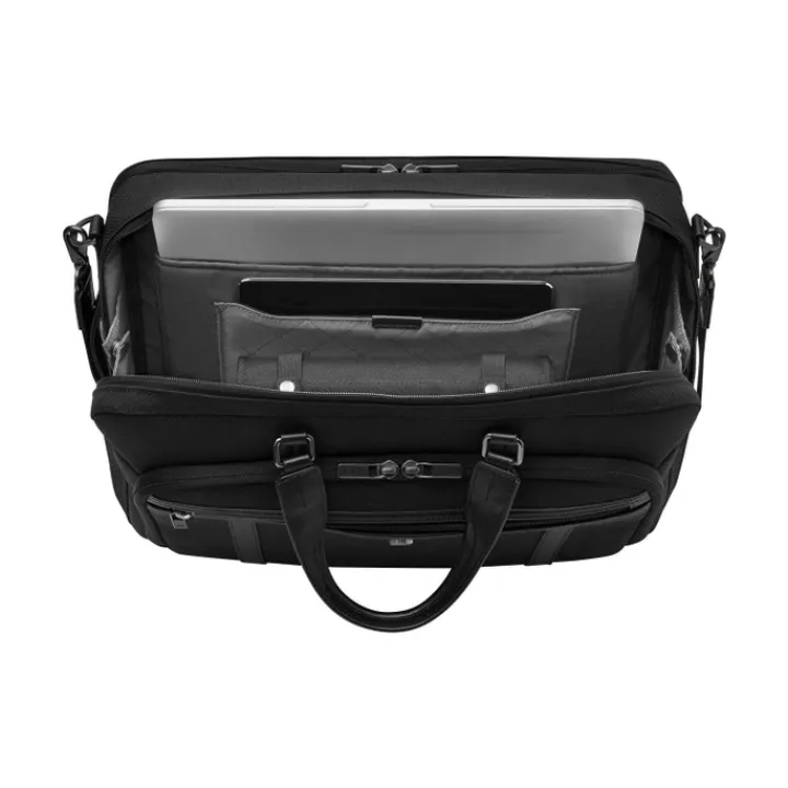 Herentassen|Laptop Schoudertassen>Victorinox Werks Professional Cordura 2-Way Carry Laptop Bag black
