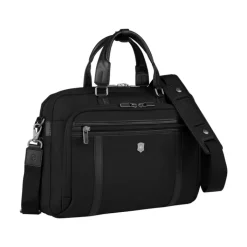 Herentassen|13 Inch Laptoptassen>Victorinox Werks Professional Cordura 13" Laptop Brief black