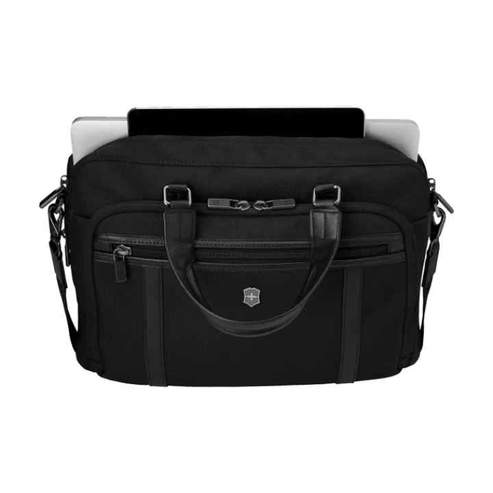 Herentassen|13 Inch Laptoptassen>Victorinox Werks Professional Cordura 13" Laptop Brief black