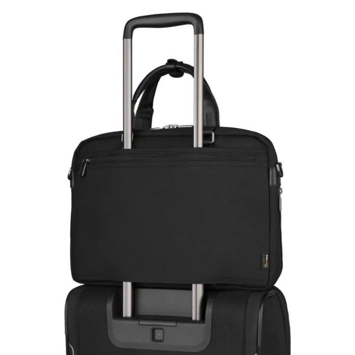 Herentassen|13 Inch Laptoptassen>Victorinox Werks Professional Cordura 13" Laptop Brief black