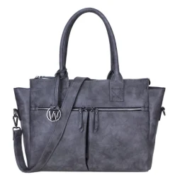 Schoudertassen|Handtassen>Wimona Catarina-One Dames Laptopbag grey