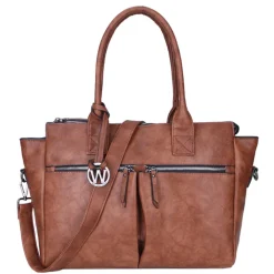 Schoudertassen|Handtassen>Wimona Catarina-One Dames Laptopbag cognac