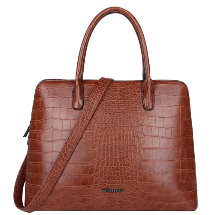 Schoudertassen|Herentassen>Wimona Luisa Handbag cognac