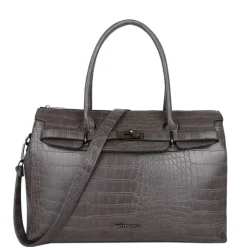 Dames Schooltassen|Schooltas Shoppers>Wimona Sofia Ladies Laptopbag grey