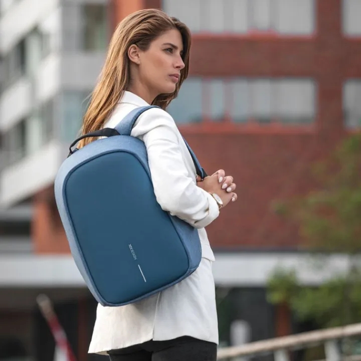 Kleine Rugzakken|Anti Diefstal Rugzakken>XD Design Bobby Hero Small Anti-diefstal Rugzak light blue