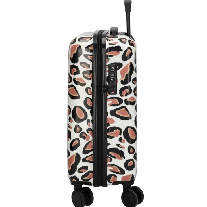 Klm Trolleys|Handbagage Trolleys>Zebra Trends Zebra Travel Cabin Trolley leopard