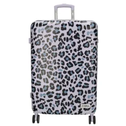 Reistrolleys|Reiskoffers>Zebra Trends Animal Travel Trolley 78 panther lila
