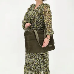 Shoppers|Schoudertassen>Zebra Trends Elske Laptopbag olivegreen