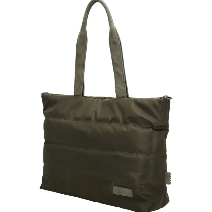 Shoppers|Schoudertassen>Zebra Trends Elske Laptopbag olivegreen