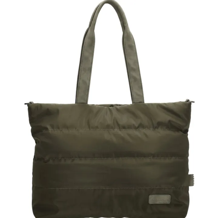Shoppers|Schoudertassen>Zebra Trends Elske Laptopbag olivegreen